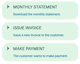 More options on the customer profile on desktop view