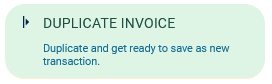 Duplicate invoice