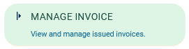Manage Invoice option